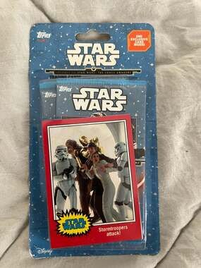 2015 Topps Star Wars Journey To The Force Awakens Sealed Blister Pack